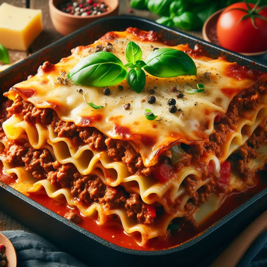 One-Pan Beef Lasagna: A Flavorful and Effortless Recipe - Ground Beef ...